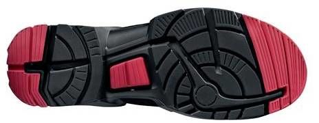 ochranná obuv nízka uvex S3 SRC š11 black red
