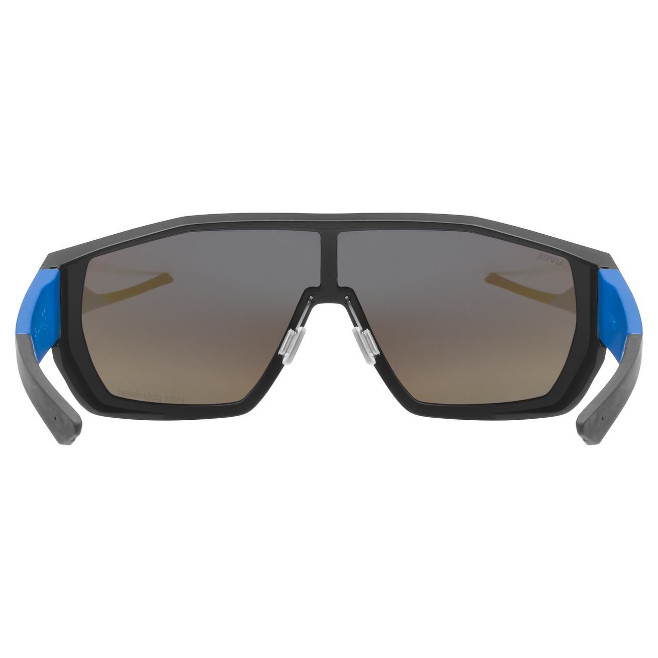 slnečné okuliare uvex mtn style P black-blue mat s3
