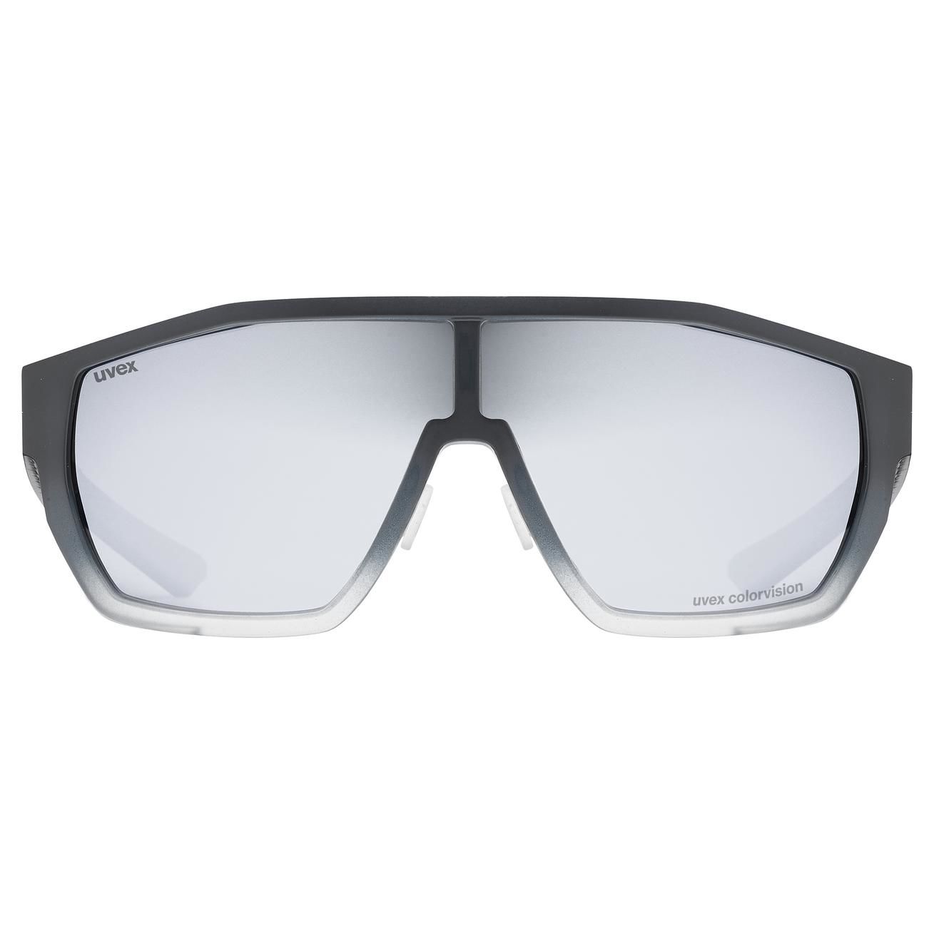 slnečné okuliare uvex mtn style CV black mat fade s3/mir.silv