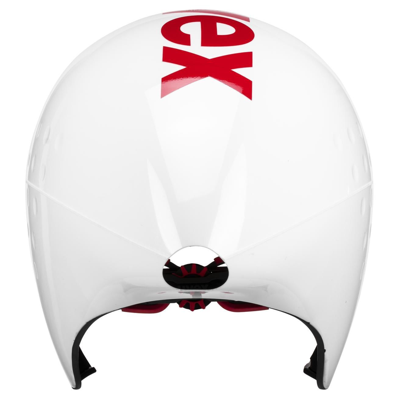 cyklistická prilba uvex race 8 white red