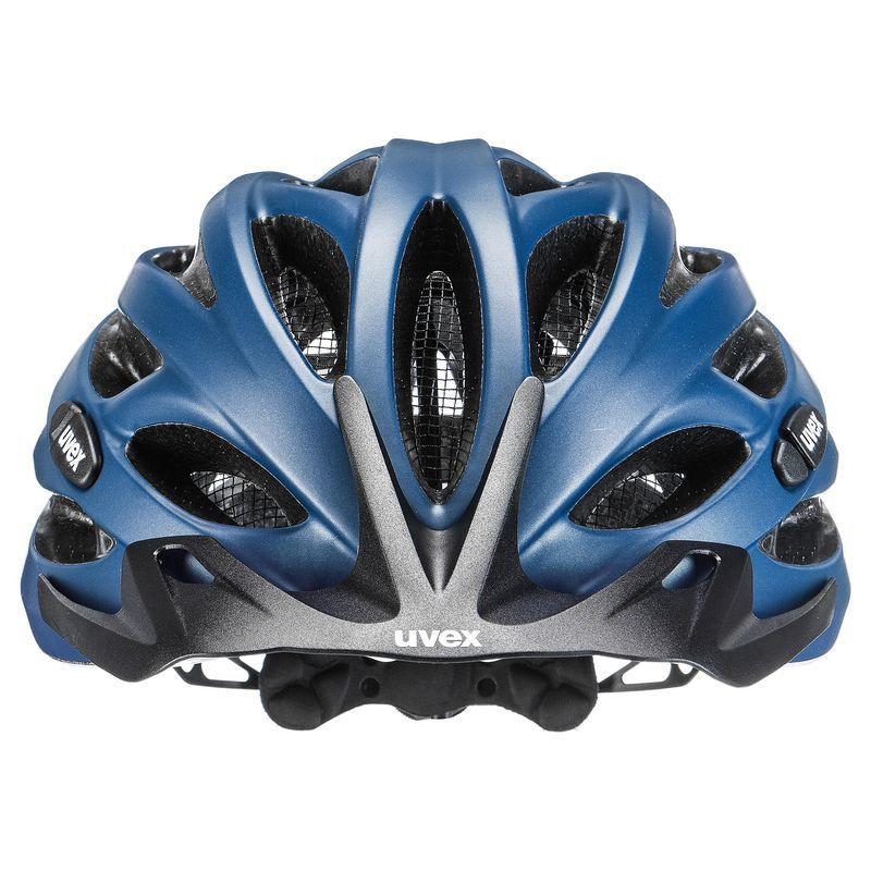 cyklistická prilba uvex oversize blue-white mat