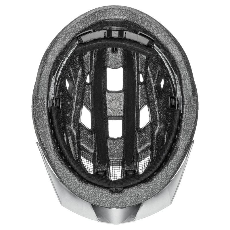 cyklistická prilba uvex air wing cc black-silver mat