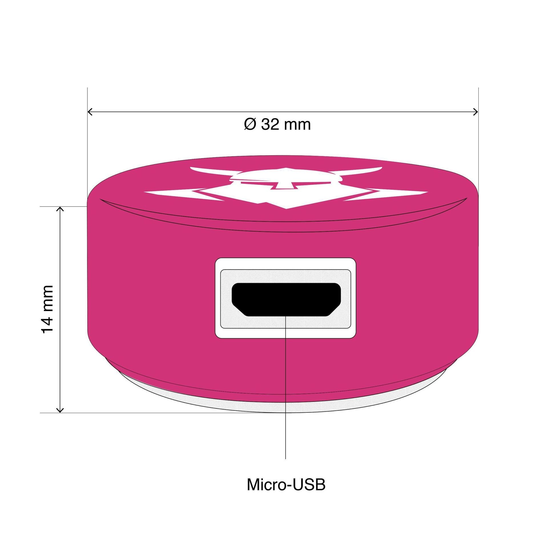 nárazový senzor uvex Tocsen button pink