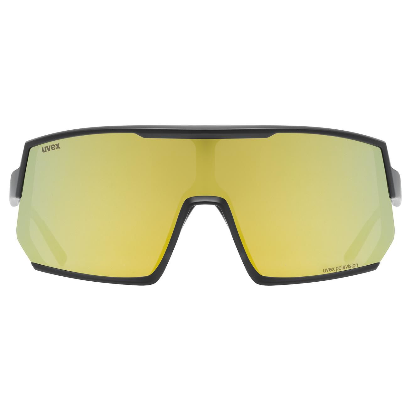 slnečné okuliare uvex sportstyle 235 P black mat yellow s3