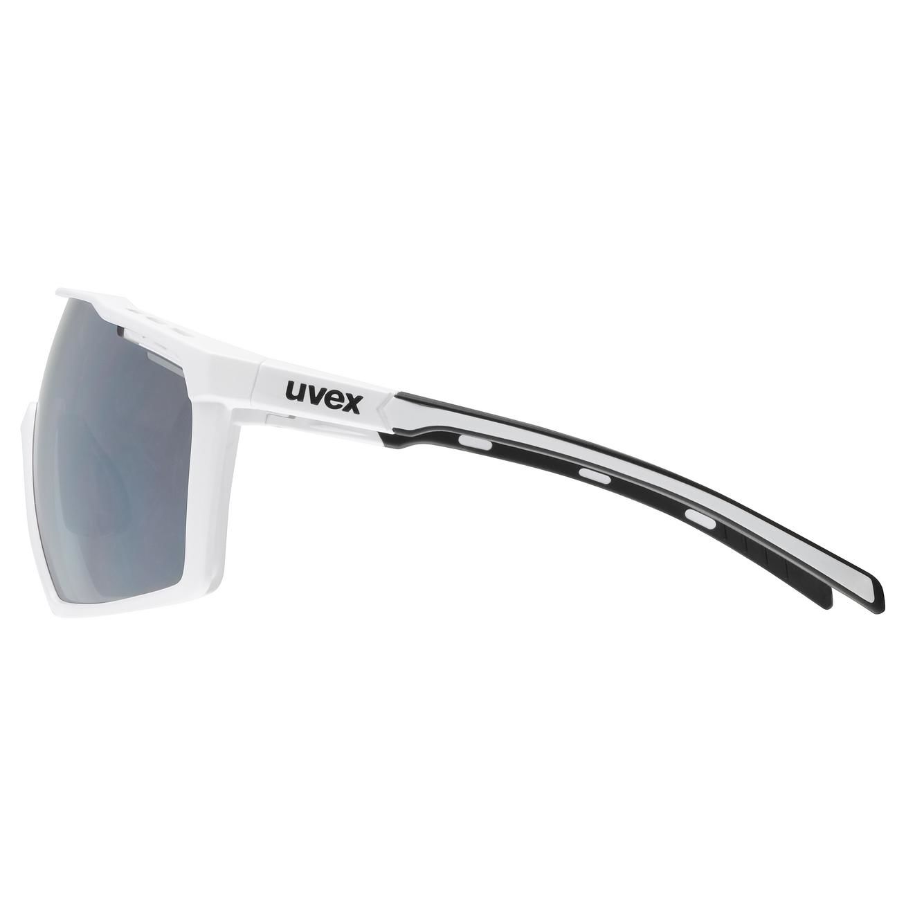 slnečné okuliare uvex mtn perform white mat silver s3