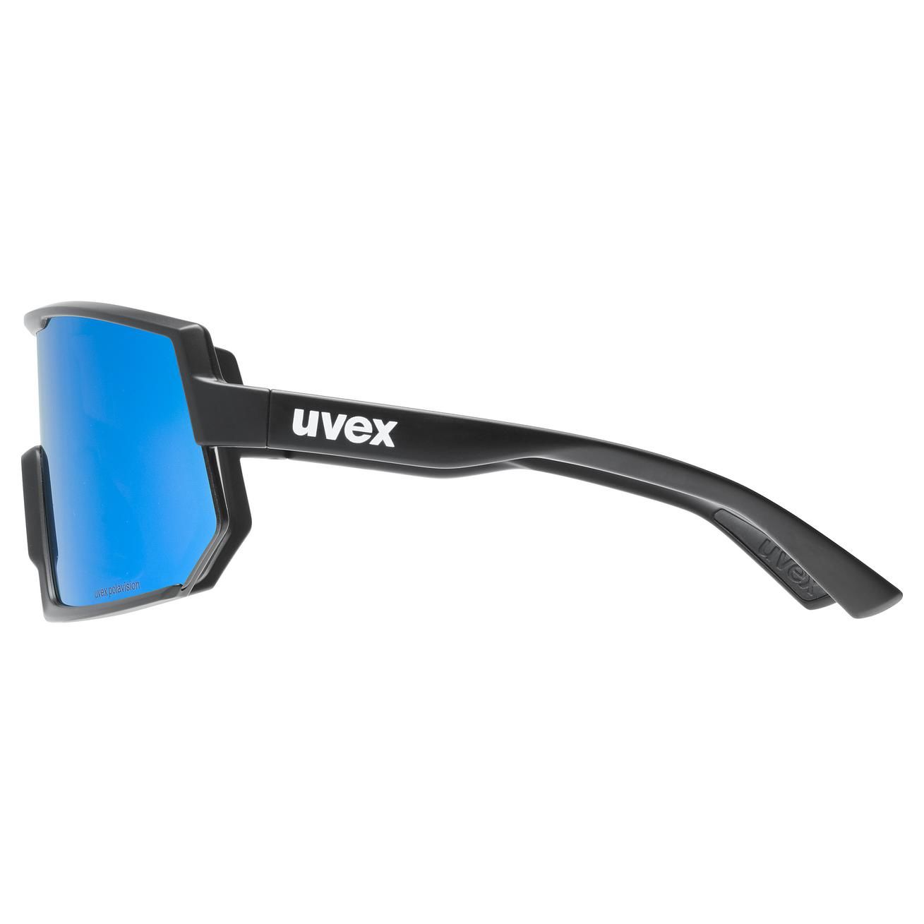 slnečné okuliare uvex sportstyle 235 P black mat blue s3