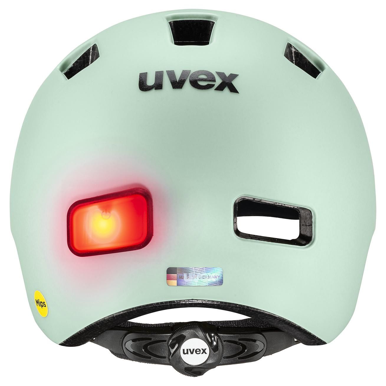 cyklistická prilba uvex city 4 MIPS light jade mat