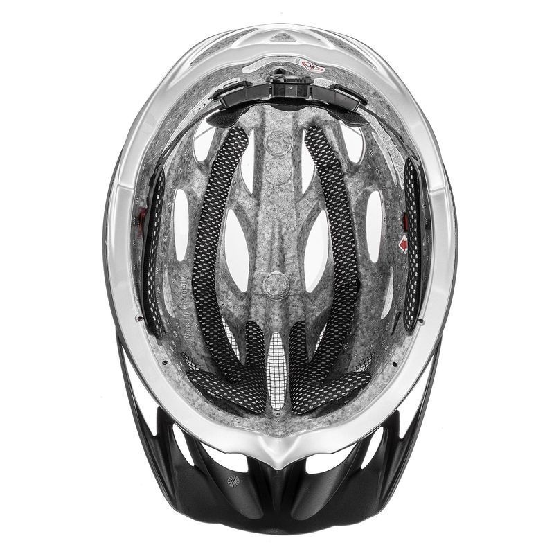 cyklistická prilba uvex oversize black mat-silver