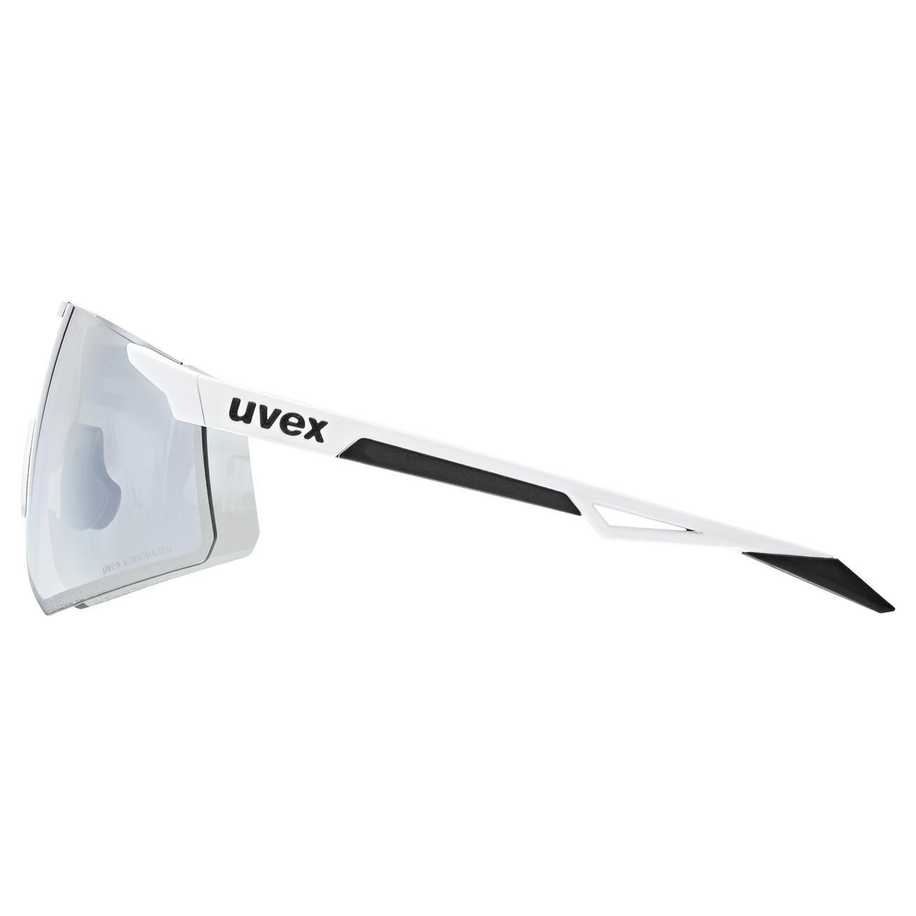 slnečné okuliare uvex pace perform V white matt/silver