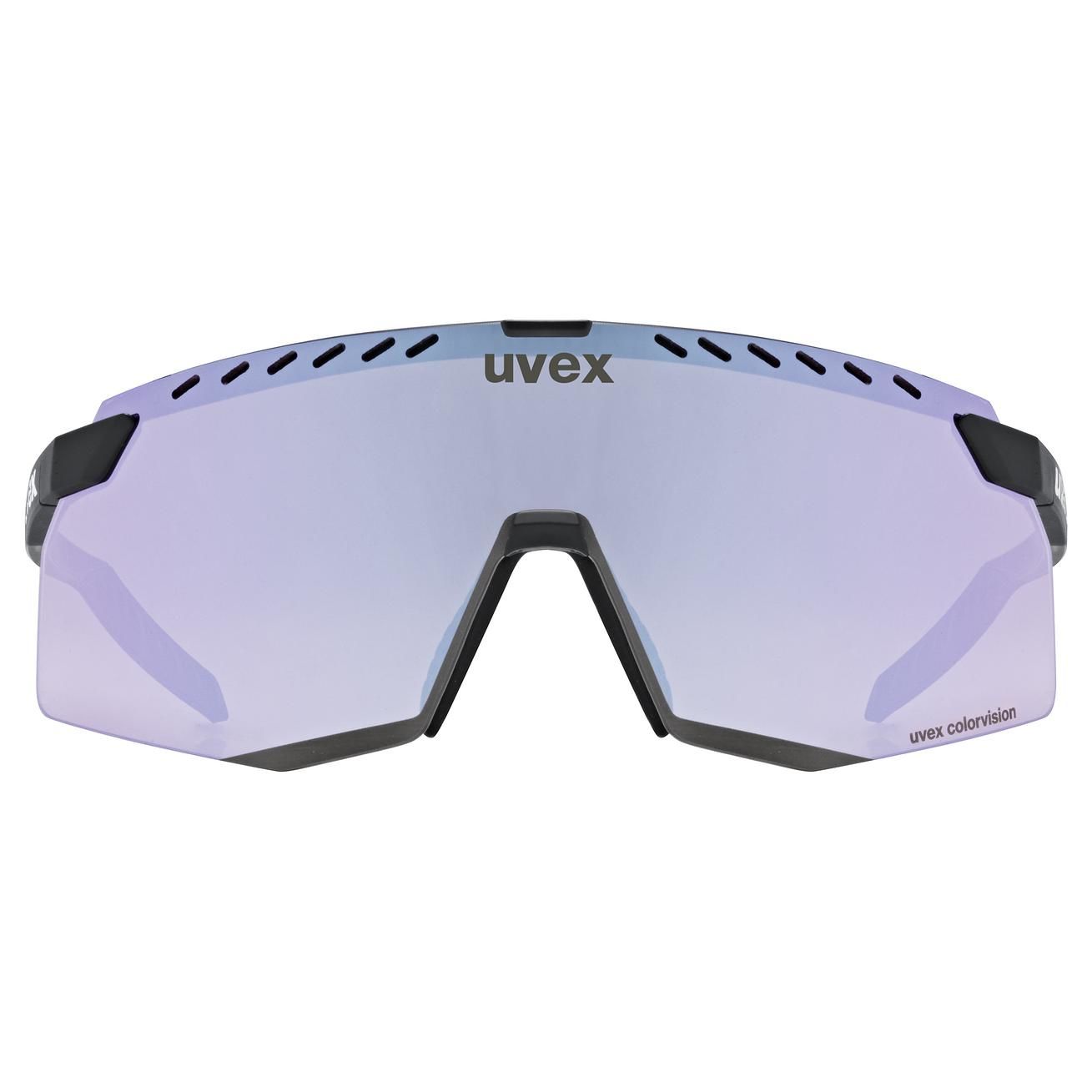 slnečné okuliare uvex pace stage CV black mat/lavender