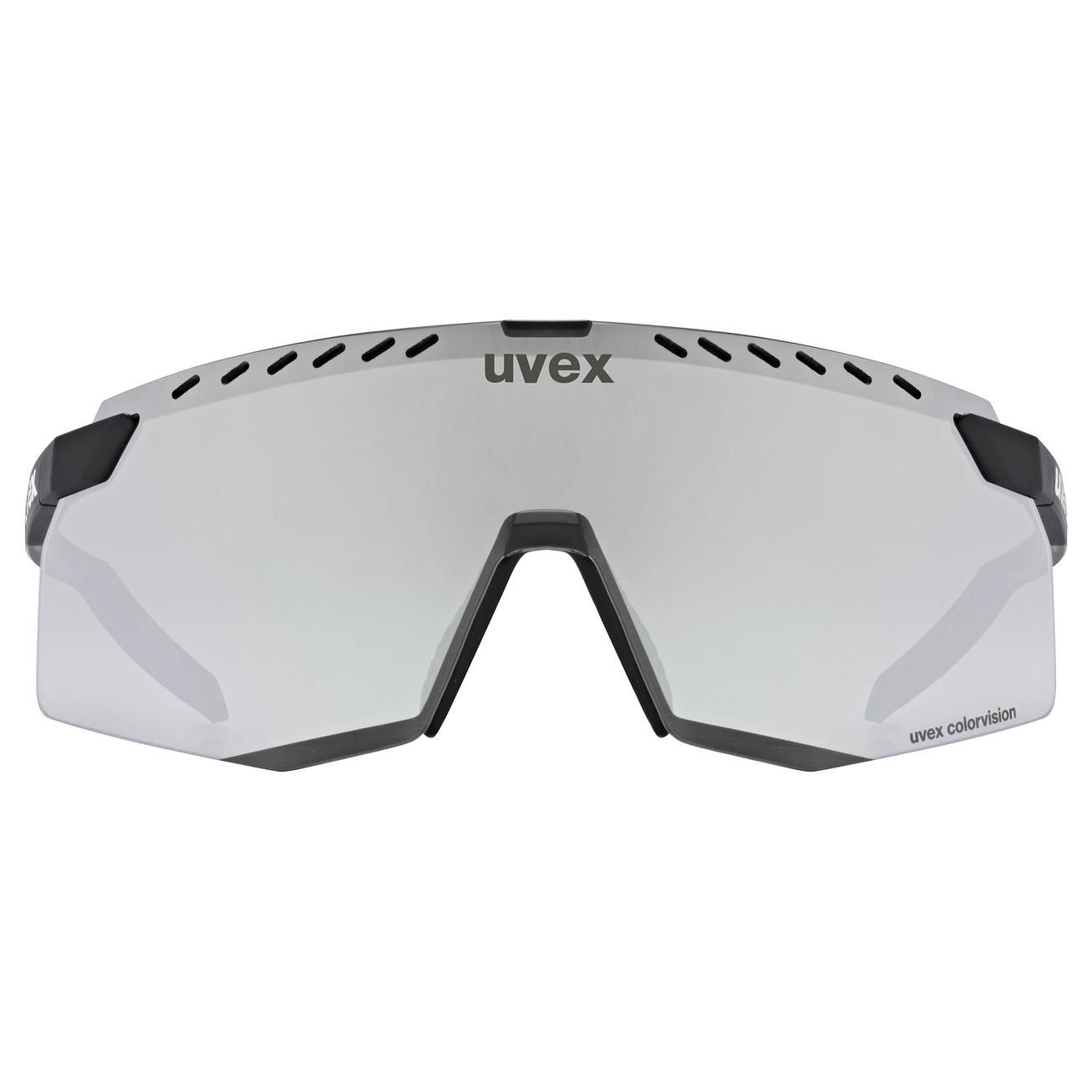 slnečné okuliare uvex pace stage CV black mat/silver