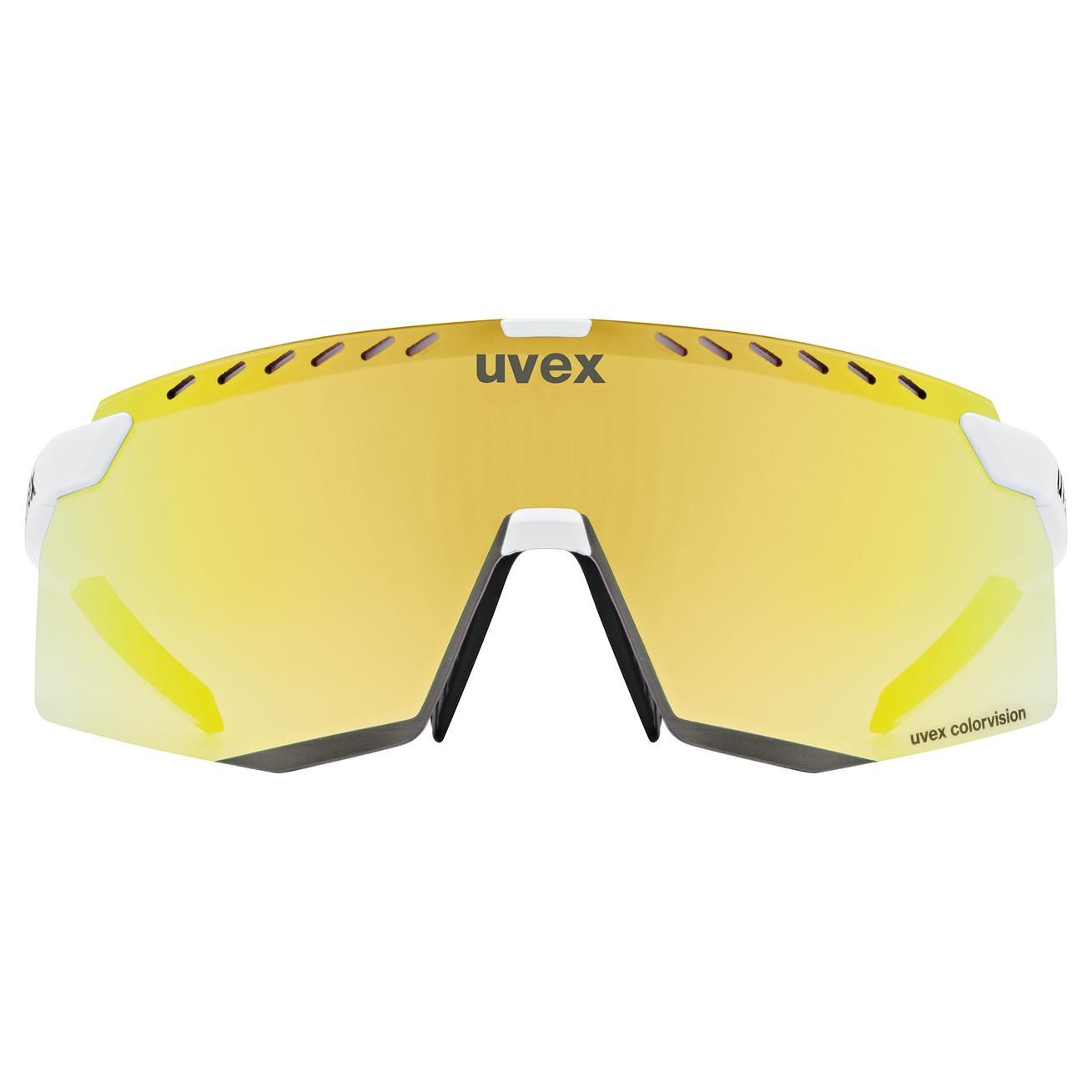 slnečné okuliare uvex pace stage CV white matt/gold
