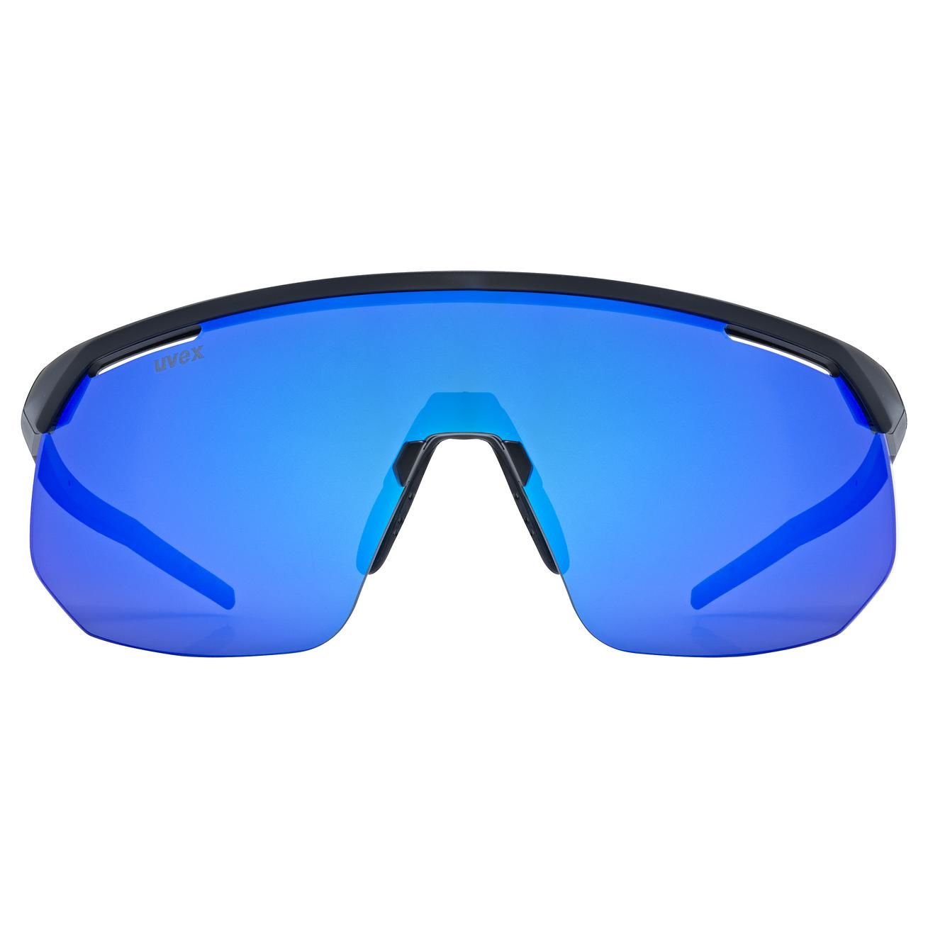 slnečné okuliare uvex pace one black matt/blue