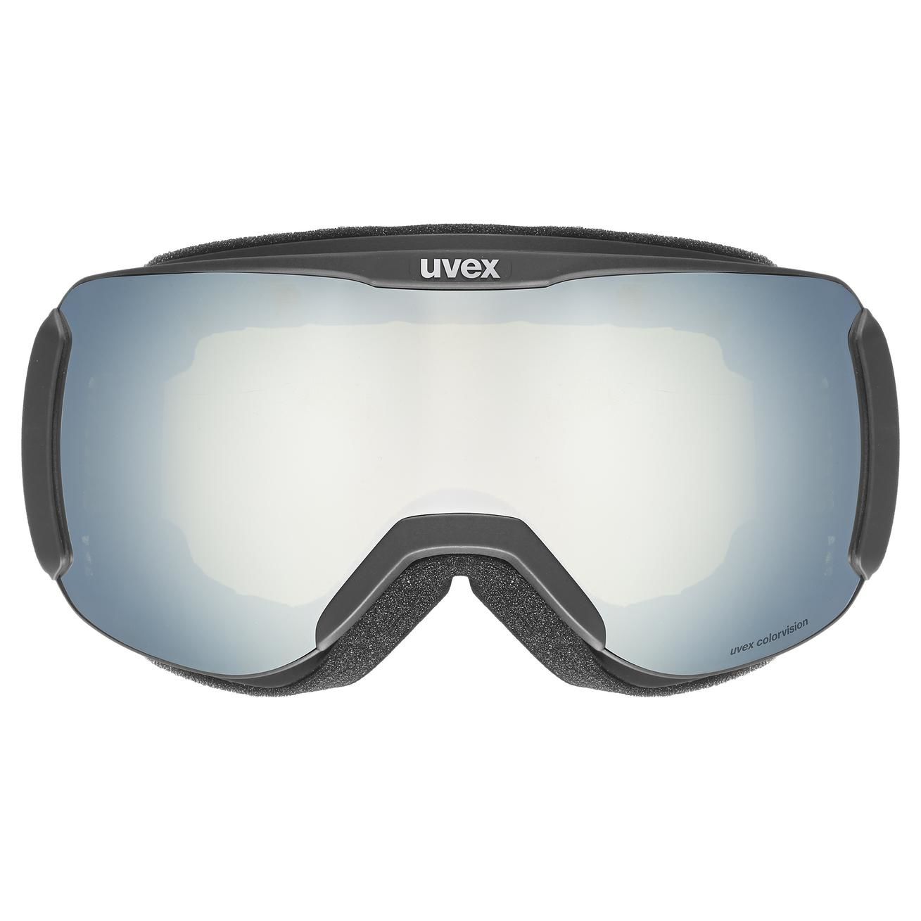 lyžiarske okuliare uvex downhill 2100 CV black matt SL/white-green
