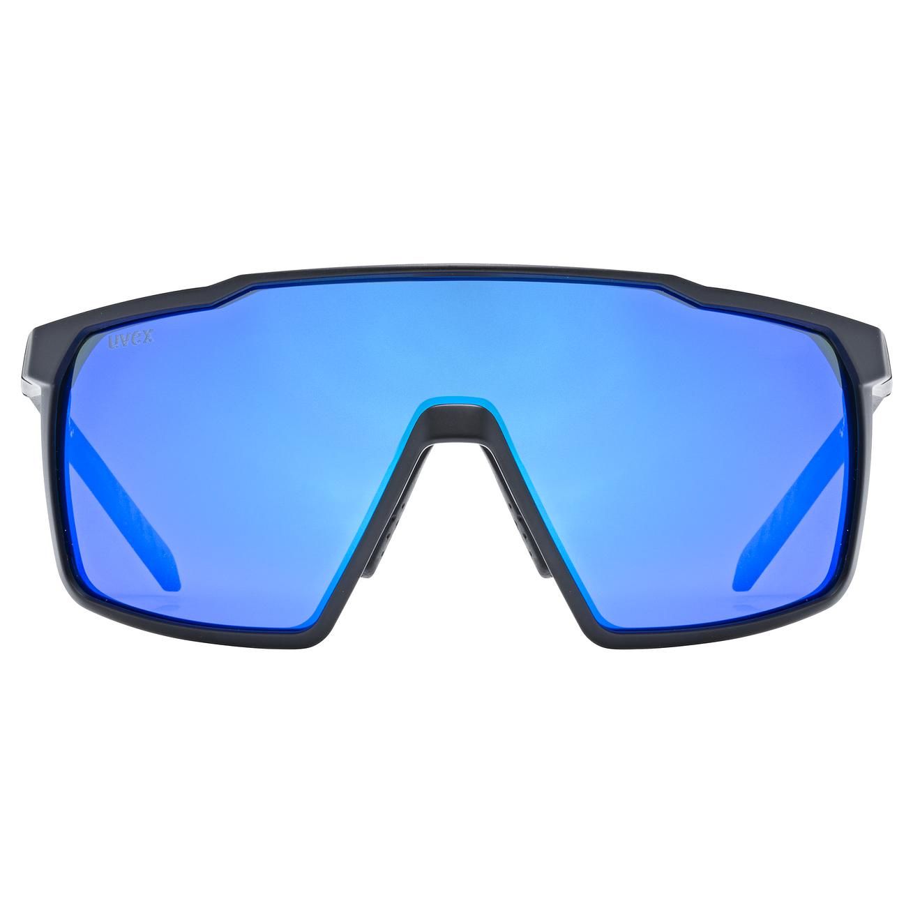 slnečné okuliare uvex mtn perform S black matt/blue