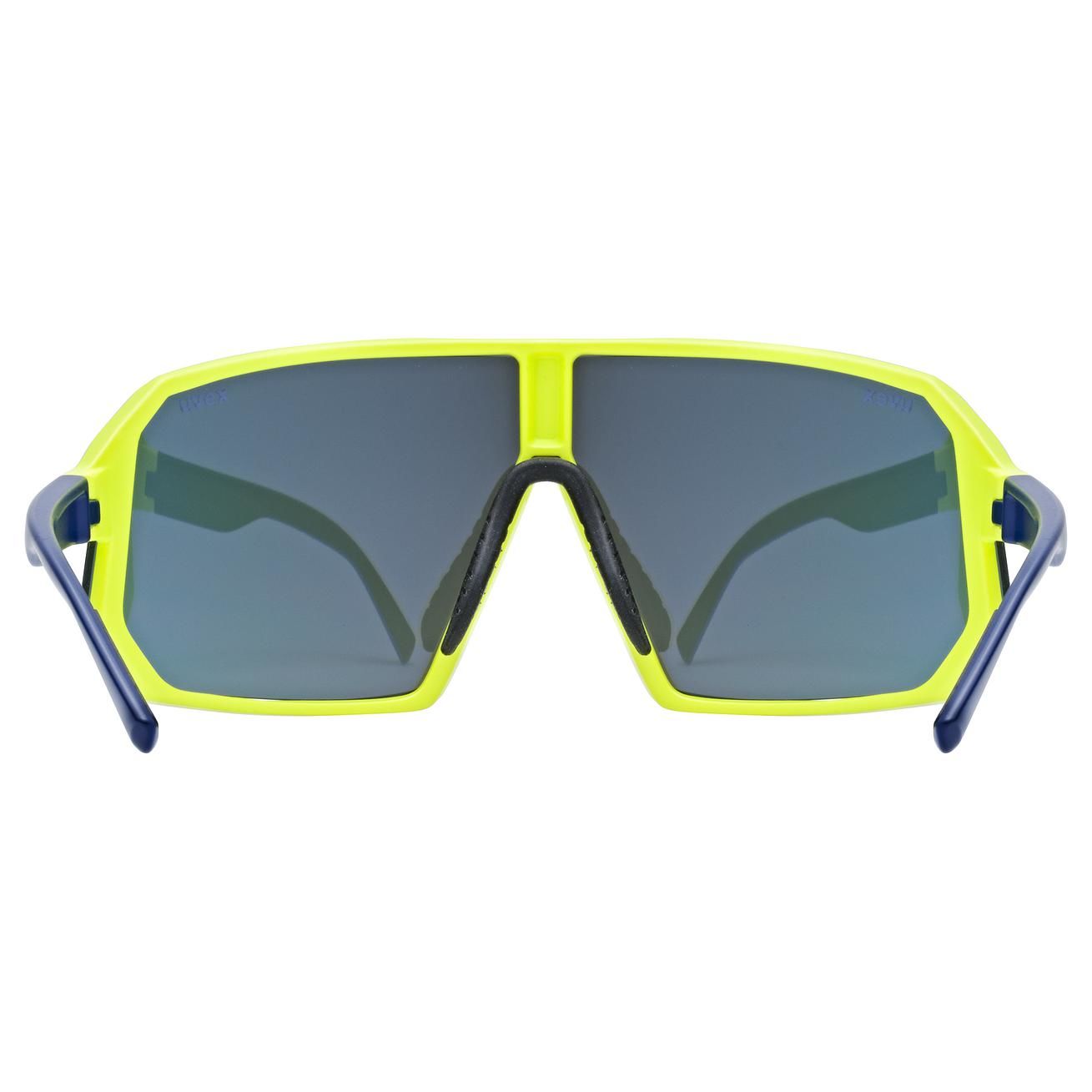 slnečné okuliare uvex sportstyle 237 yellow blue matt/blue
