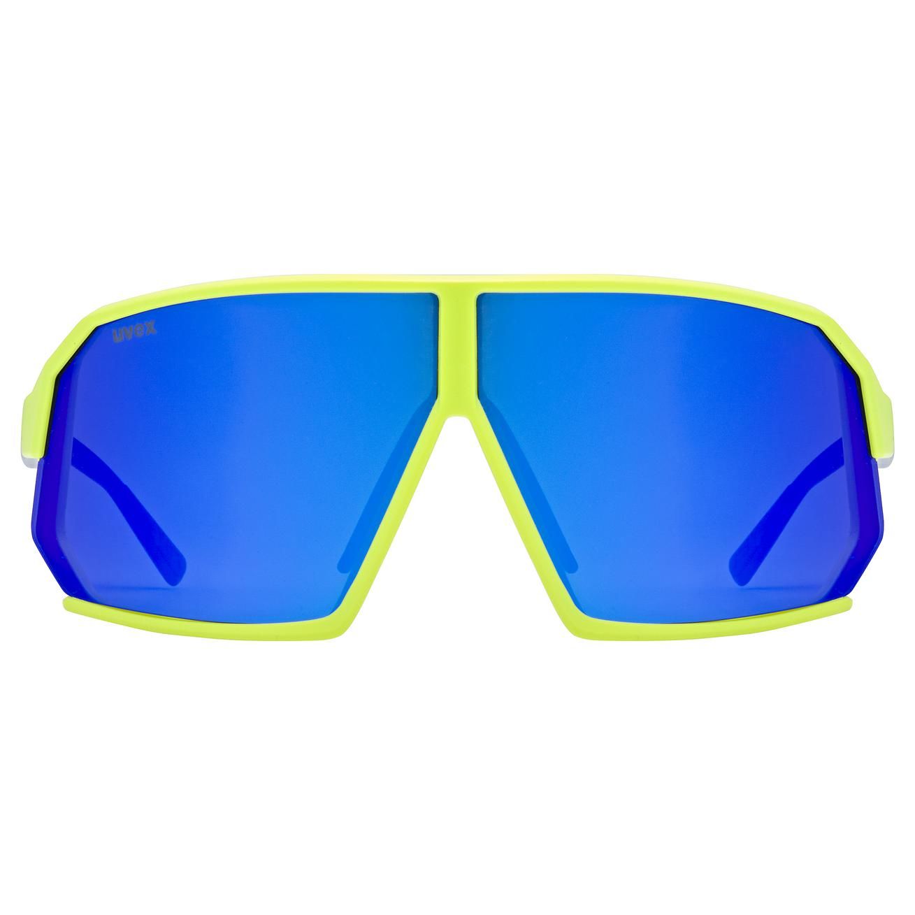 slnečné okuliare uvex sportstyle 237 yellow blue matt/blue