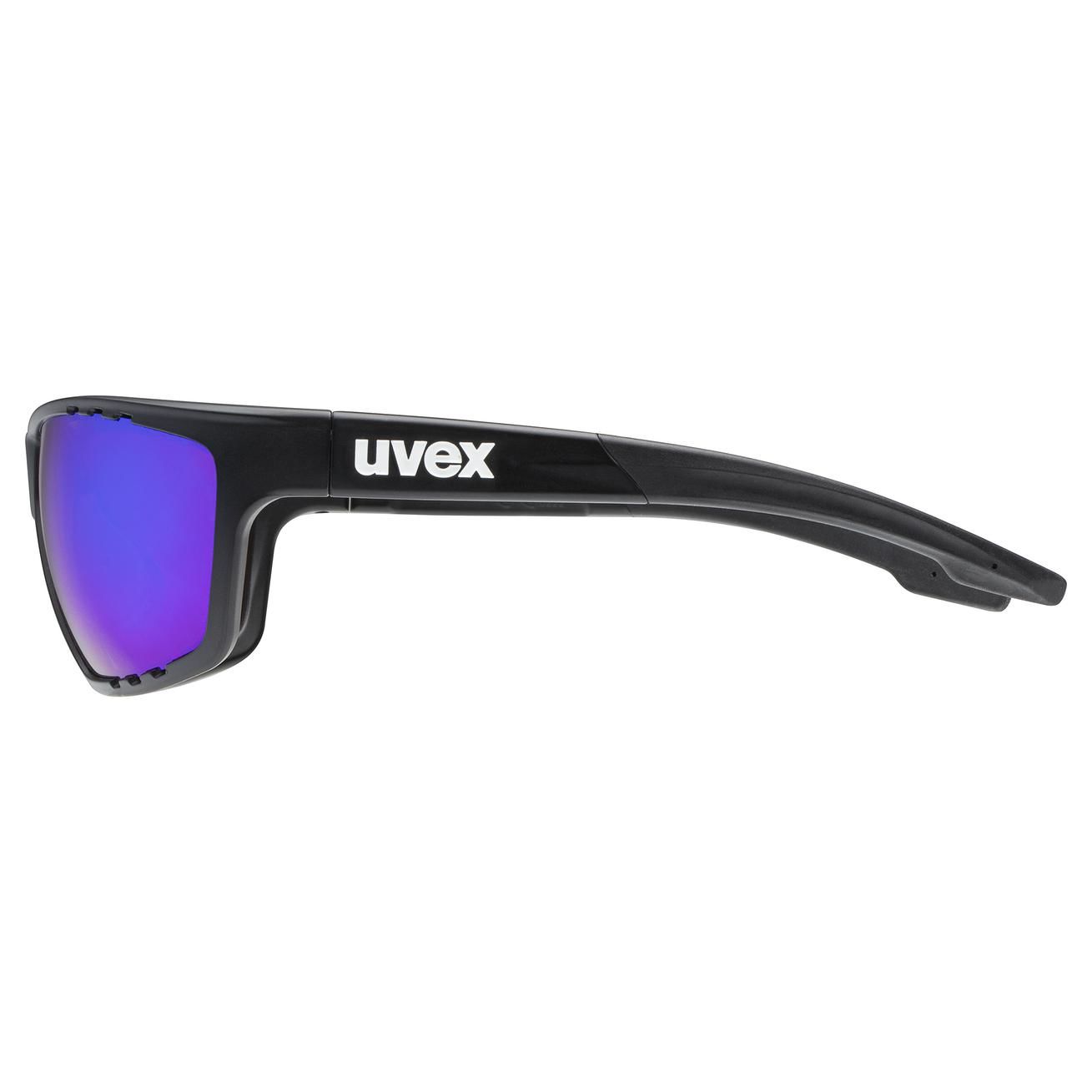 slnečné okuliare uvex sportstyle 706 CV black matt/blue