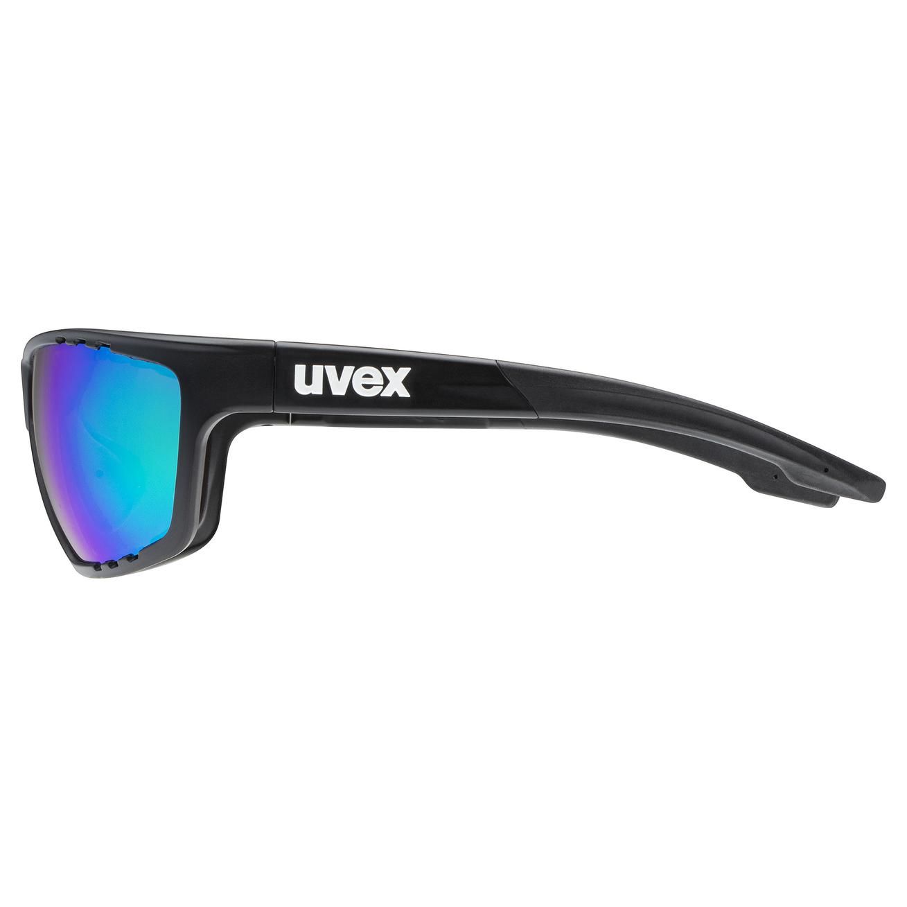 slnečné okuliare uvex sportstyle 706 CV black matt/green