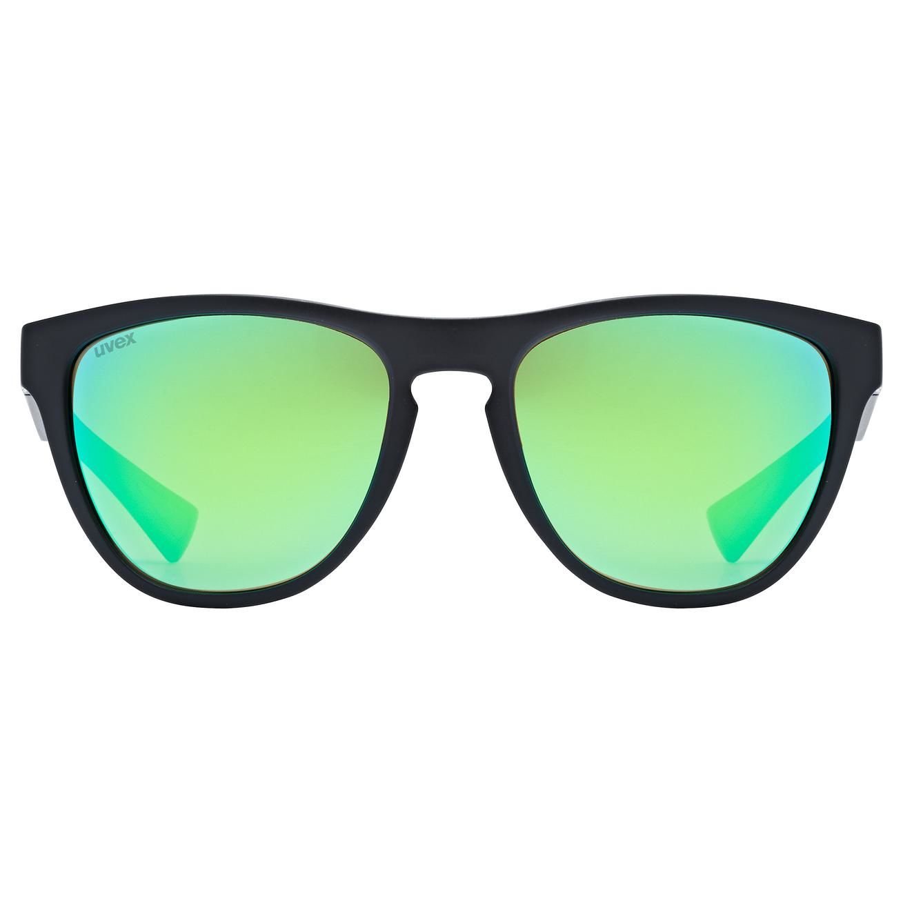 slnečné okuliare uvex esntl spirit black matt/green