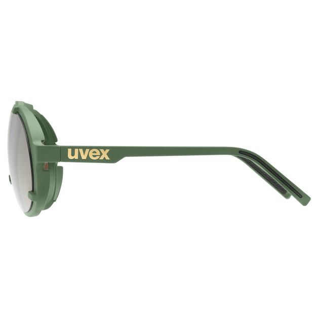 slnečné okuliare uvex esntl pina moss green matt/mirror gold