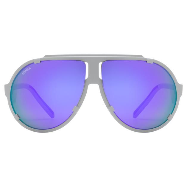 slnečné okuliare uvex esntl pina grey matt/mirror purple